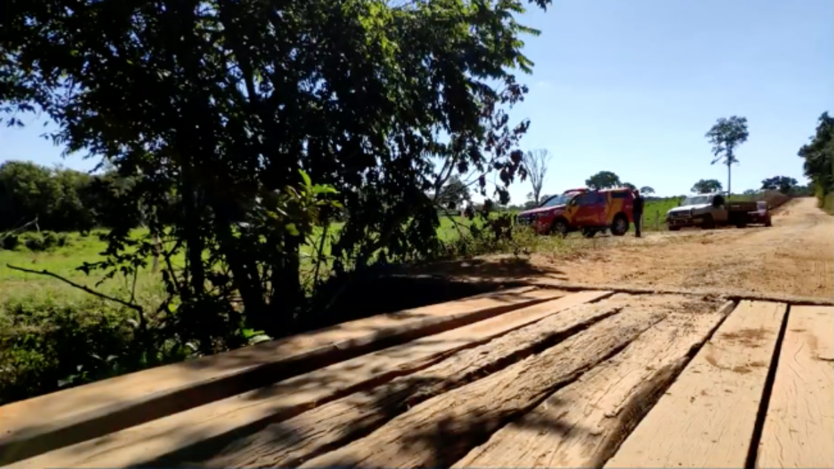 Motociclista morre ao cair de ponte sem proteção na GO-184, em Caiapônia