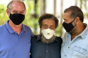 Ciro Gomes, João Santana e Carlos Lupi - Reprodução/Instagram