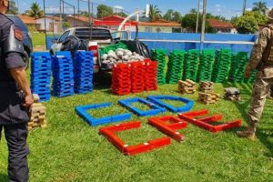 Polícia prende uma tonelada de drogas em Santa Bárbara