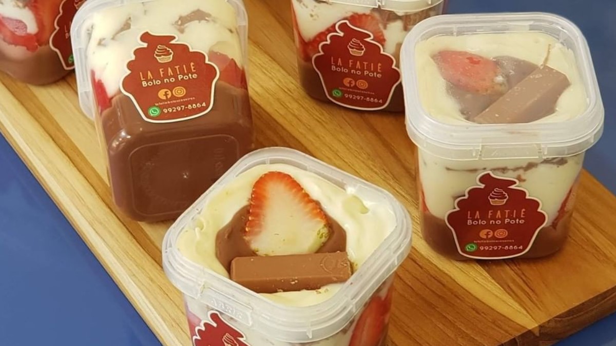 Bolo no pote em Goiânia La Fatiê