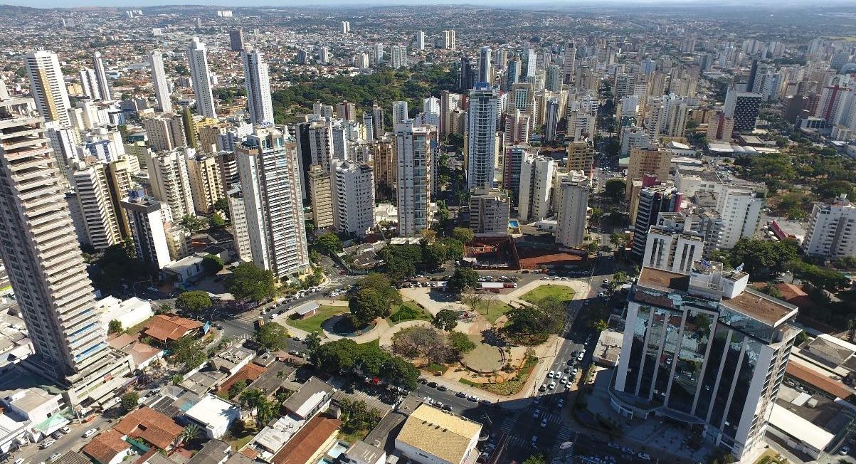 Vista aérea de Goiânia (Foto: Prefeitura de Goiânia)