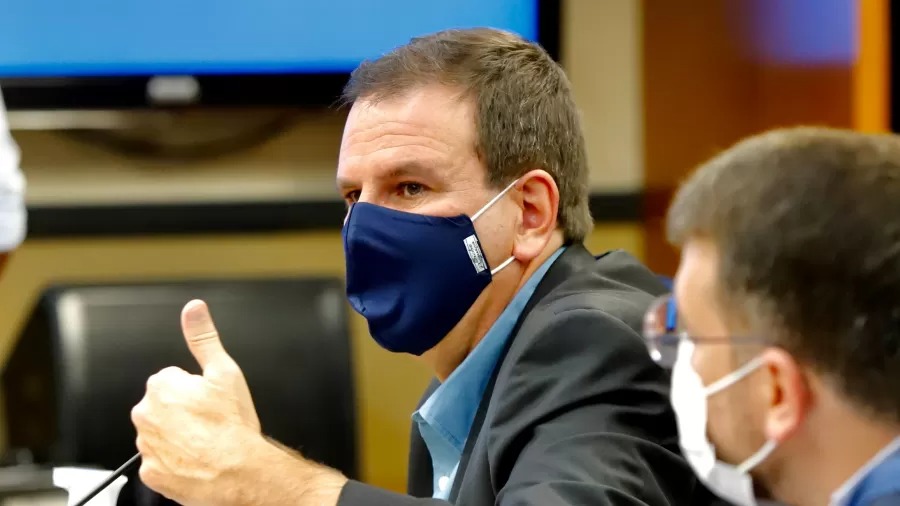 Paes estuda retomar restrições e diz que Rio nunca teve tantos casos de Covid (Foto: Beth Santos/Prefeitura do Rio)