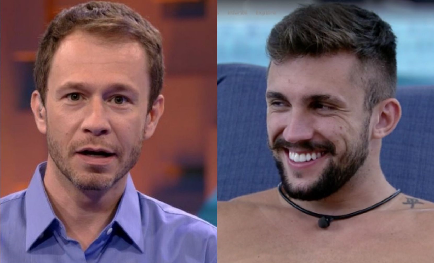 BBB 21: Tiago Leifert se irrita com acusação de que teria dado dica para Arthur