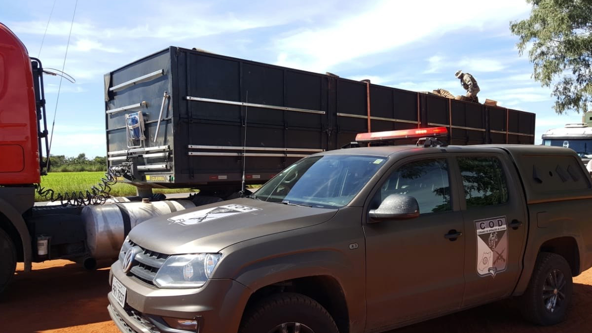 Polícia apreende veículos de carga adulterados avaliados em R$ 230 mil