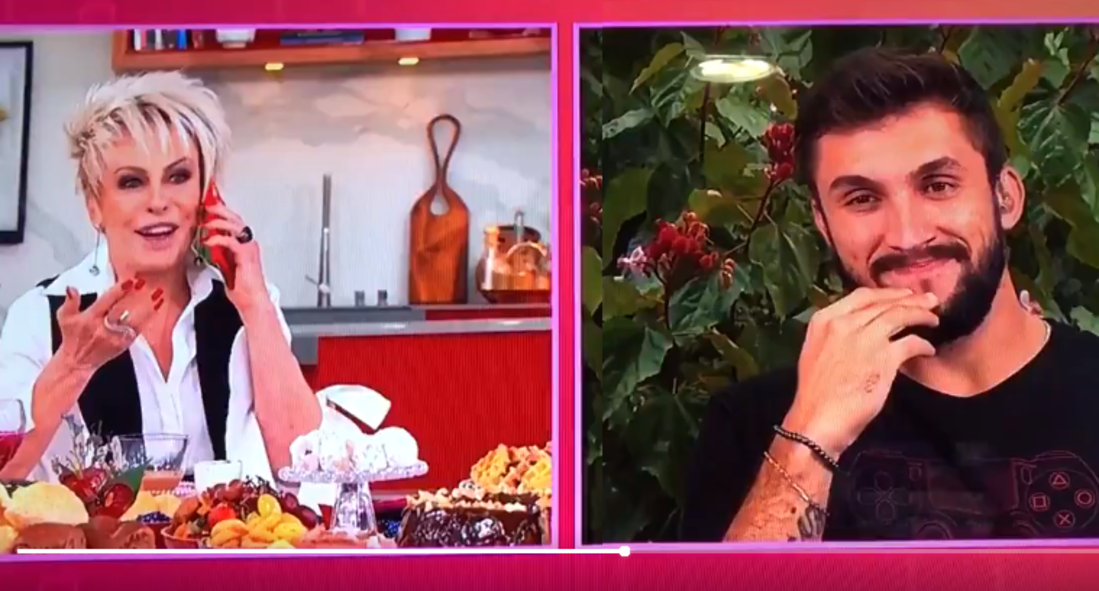 BBB 21: Ana Maria Braga liga para Carla Diaz ao vivo durante papo com Arthur