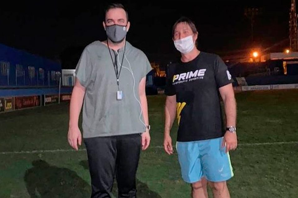 Gustavo Mendanha em atividade física(Foto: Instagram/Reprodução)