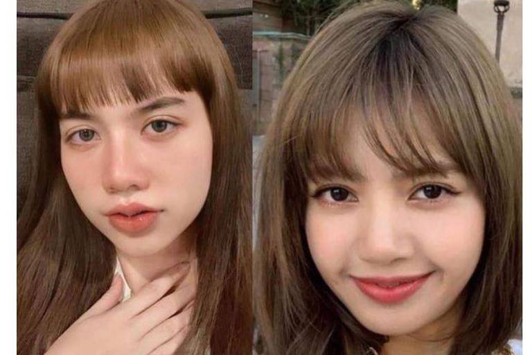 Jovem gasta milhões para ficar parecida com Lisa de Blackpink