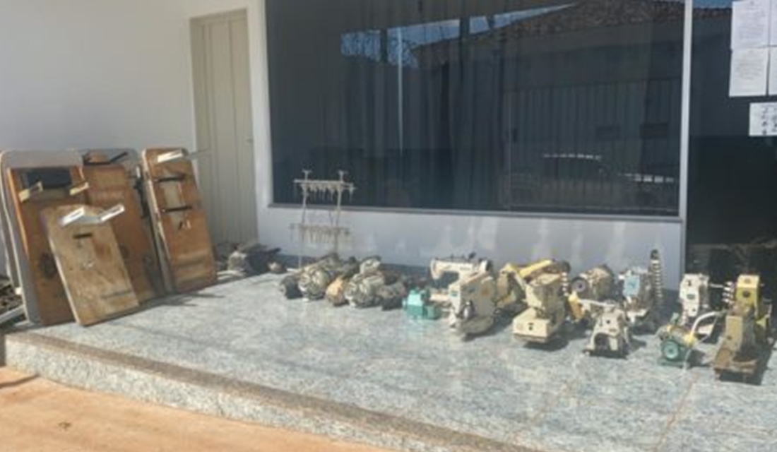 Polícia prende servidor suspeito de furtar maquinas da prefeitura de Bom Jesus