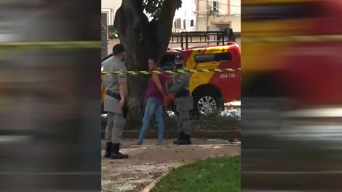 Eles teriam passado a noite consumindo drogas juntos, segundo moradora da região (Foto: Leitor/Mais Goiás)