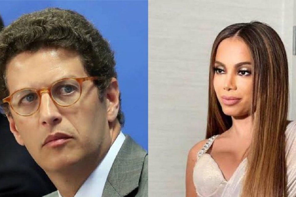 Anitta pede saída de Salles e ministro chama cantora de 'Teletubbie’