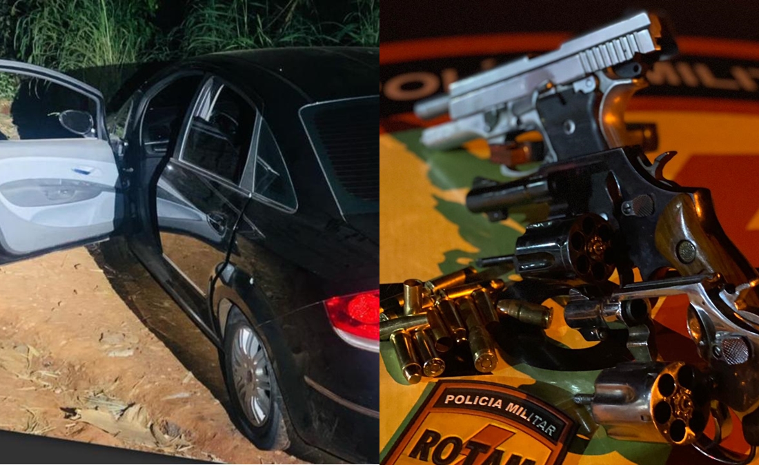 Casos aconteceram em Goiânia e em Luziânia (Fotos: divulgação/Rotam)