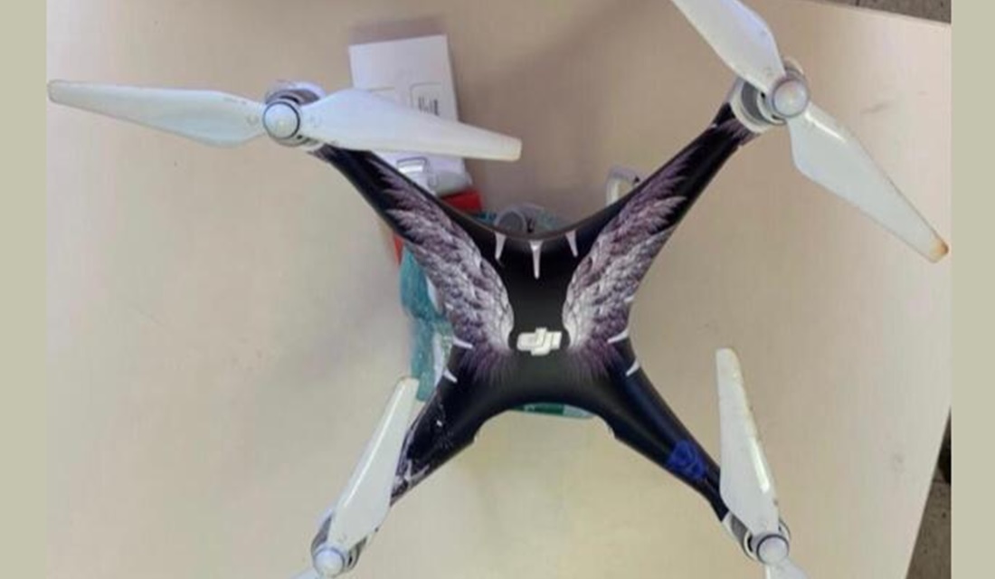 Servidores apreendem drone que sobrevoava pela prisão de Aparecida