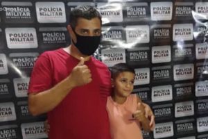 Criança pede ajuda à PM para ter a presença do pai no aniversário; entenda