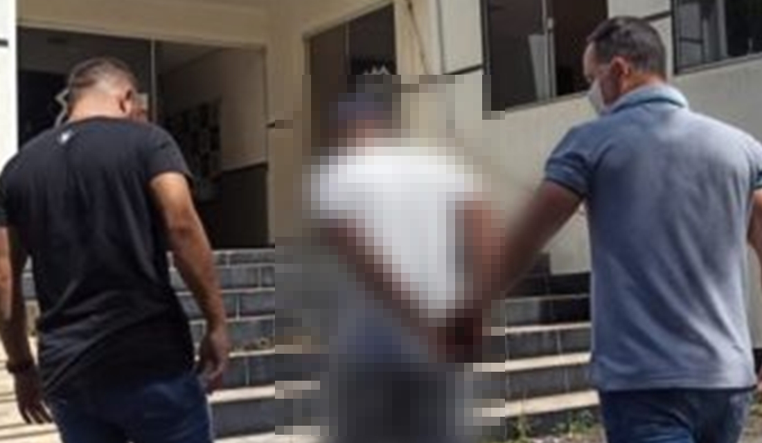 O Grupo de Investigação de Homicídios (GIH) de Goianésia prendeu em flagrante, na última segunda-feira (26), um dos suspeitos de homicídio qualificado praticado contra Denio José da Silva, no dia anterior. - Polícia prende em flagrante suspeito de homicídio, em Goianésia