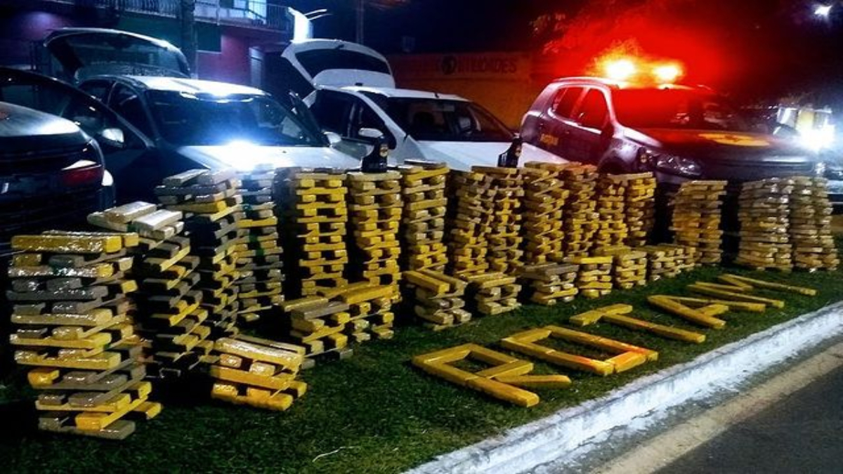 Polícia apreende mais de 1,2 tonelada de drogas durante feriado em Goiás