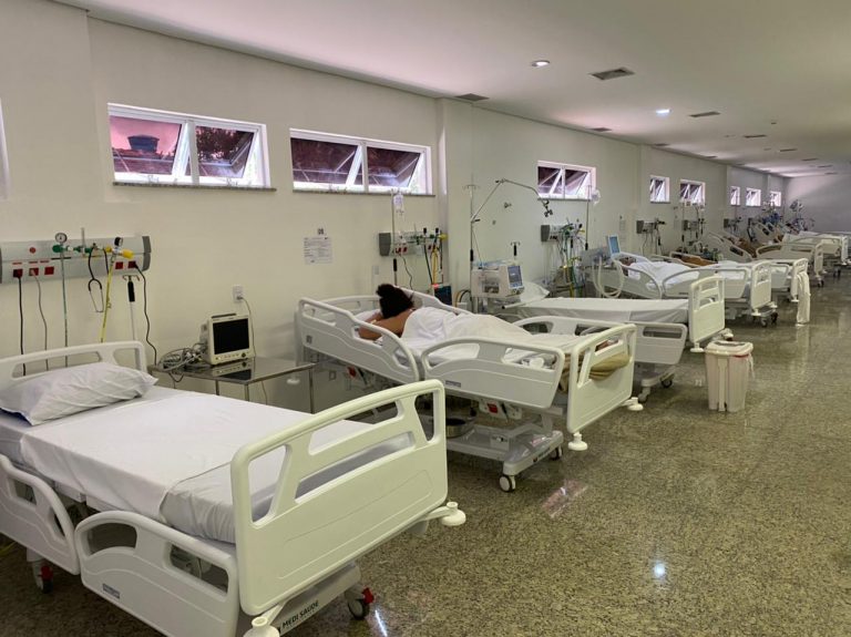 UTI em Aparecida (Foto: Guilherme Cardoso/IBGH)