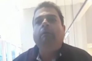 Vinicius Silva Pereira, morador que chamou a porteira de 'macaca' poderá pagar uma multa ao prédio em que mora pelos transtornos causados. Ele é suspeito de praticar injúria racial contra uma servidora do local no último domingo (18), no setor Jardim Goiás, em Goiânia. - Vinicius Silva Pereira, homem que chamou a porteira de 'macaca' poderá pagar uma multa ao prédio em que mora pelos transtornos causados. Ele é suspeito de praticar injúria racial Morador que chamou porteira de 'macaca' poderá pagar multa ao prédio