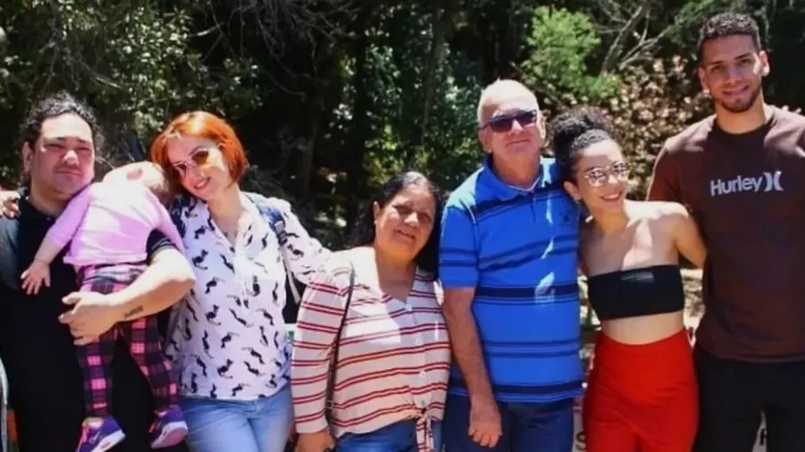 Família se recupera da covid e contrai dengue e chikungunya em seguida (Foto: Reprodução/Arquivo pessoal)