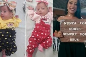 Nathanny e Gêmeas (Foto: Arquivo Pessoal)