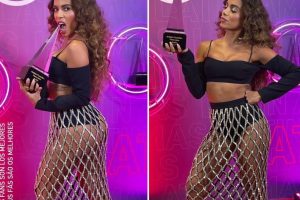 Anitta vence prêmio de 'Melhor Artista Feminina' no Latin America Music Awards