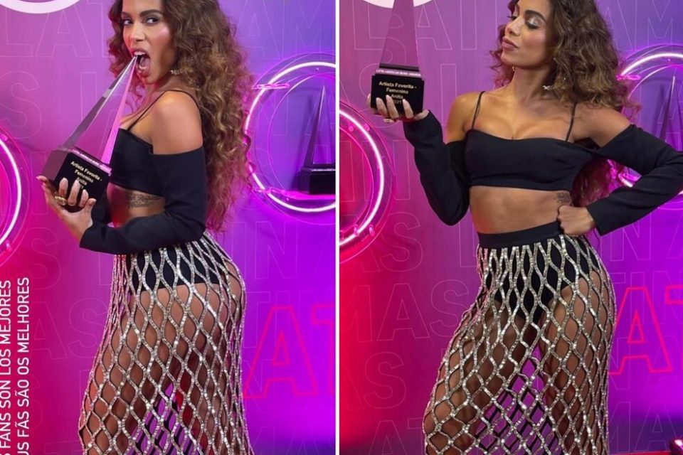 Anitta vence prêmio de 'Melhor Artista Feminina' no Latin America Music Awards