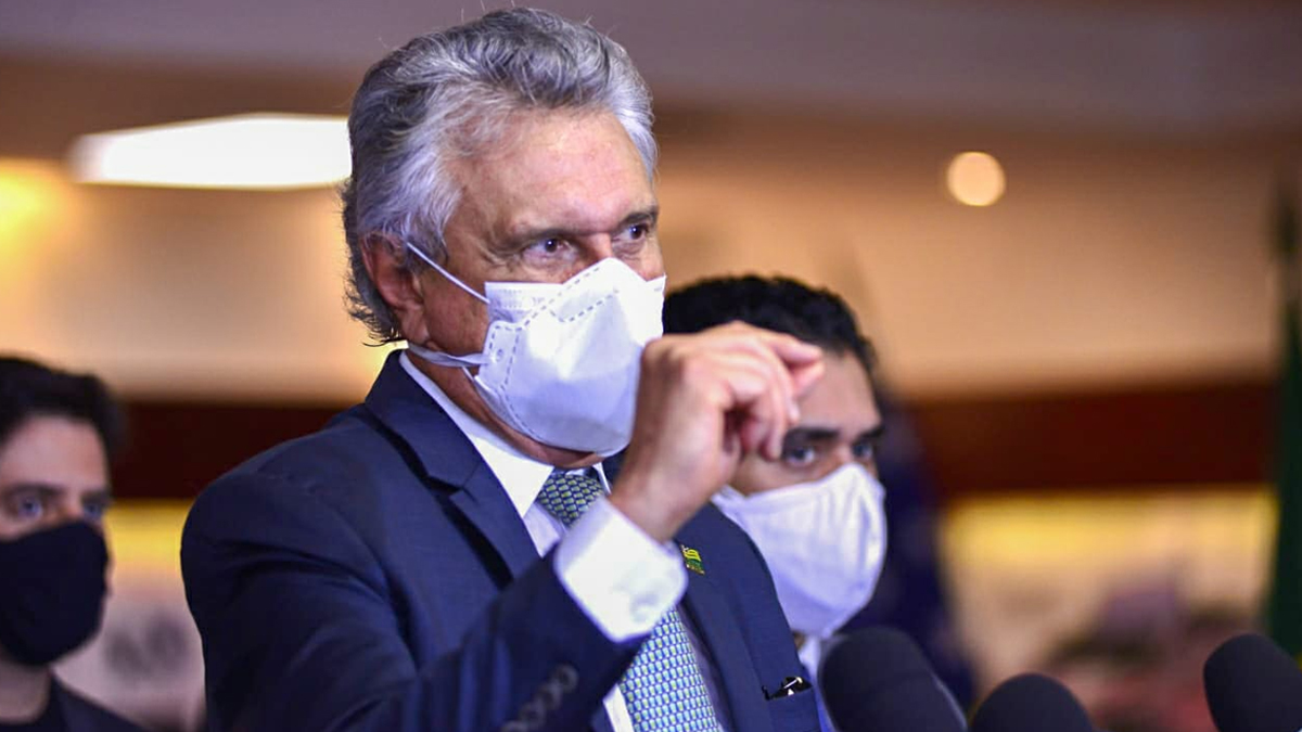 Caiado diz que Ibaneis foi "grosseiro" com polícia de Goiás