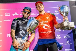 Ítalo Ferreira e Gabriel Medina na Austrália (Foto: Getty Images)