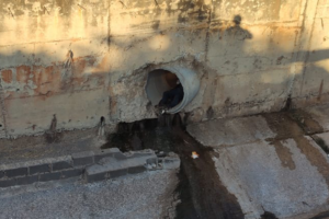 Corpo é encontrado dentro de manilha da Marginal Botafogo, em Goiânia