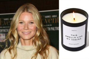 Gwyneth Paltrow é processada após vela com odor de vagina explodir