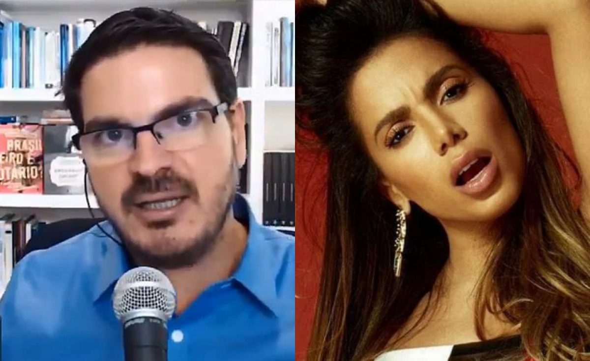 Rodrigo Constantino processa Anitta após críticas da cantora