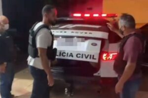 A Polícia Civil prendeu um homem e a esposa 26 suspeitos de um homicídio e de uma tentativa de homicídio por causa de pipa em Abadia - Preso casal suspeito de homicídio por causa de pipa em Abadia