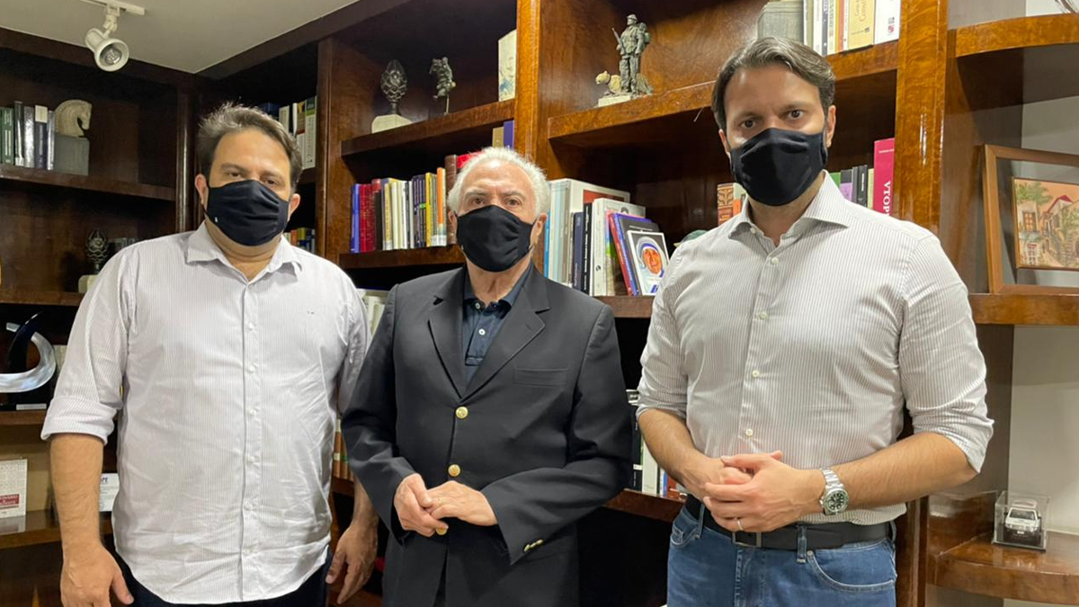 Encontro de Temer, Baldy e Naves pode unir MDB e PP para 2022, em Goiás