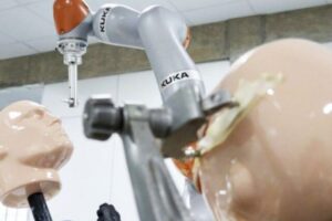 Robô desenvolvido pela USP ajuda a prever doenças respiratórias (Foto: Divulgação)