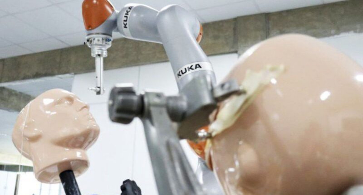 Robô desenvolvido pela USP ajuda a prever doenças respiratórias (Foto: Divulgação)