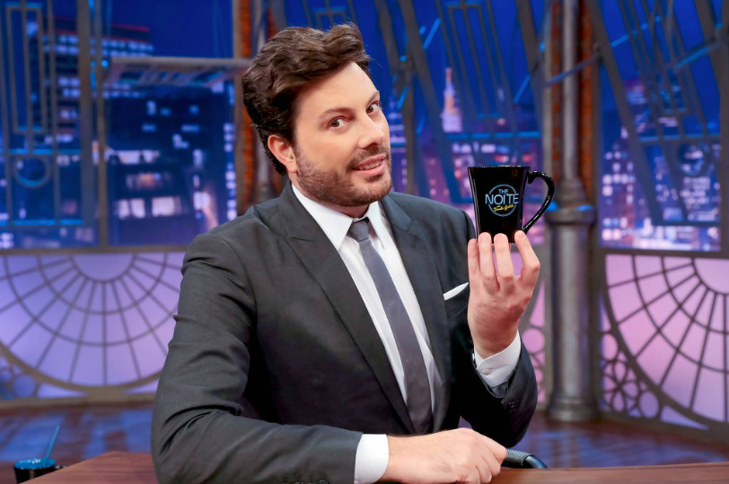 Apresentador Danilo Gentili - Divulgação/SBT