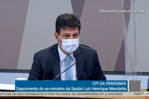 Ex-ministro da Saúde Luiz Henrique Mandetta (Foto: Reprodução)