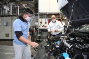 Fábrica de carros da Volkswagen em São Paulo (Foto: Divulgação)