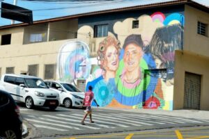 Paulo Gustavo é homenageado em mural na zona sul de São Paulo