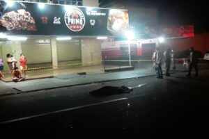 Atropelamento no Setor Novo Horizonte, em Goiânia (Foto: Divulgação)