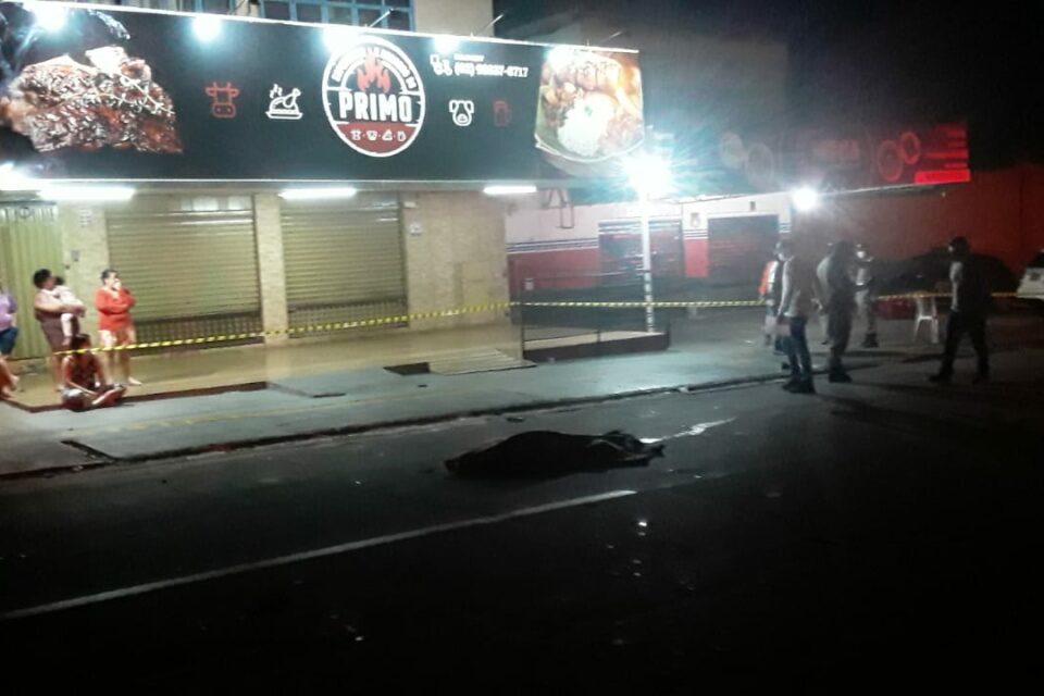 Atropelamento no Setor Novo Horizonte, em Goiânia (Foto: Divulgação)