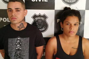 Com criança de colo, casal é flagrado furtando lojas, em Quirinópolis