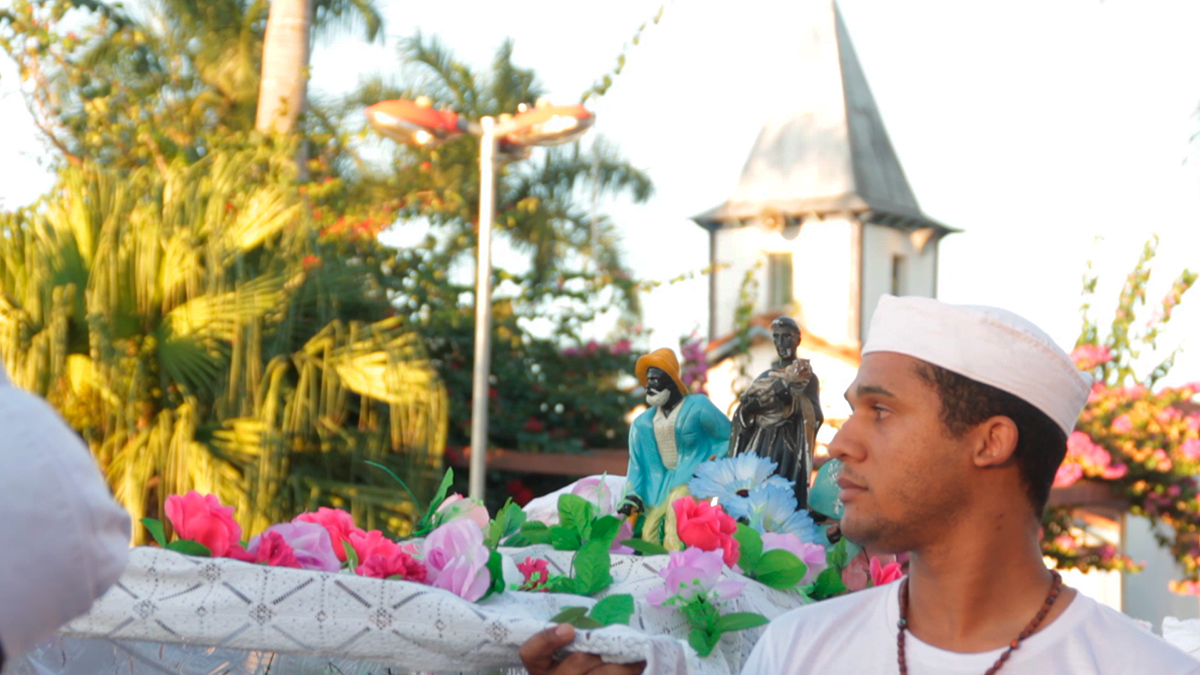 Procissão dos Pretos Velhos 2019, em Aparecida (Foto: Igor Caldas/Reprodução)