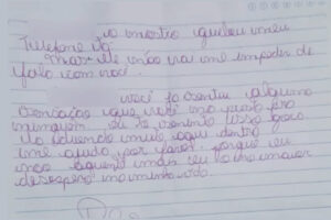 Vizinhos do adolescente de 14 anos conseguiram ajudá-lo após receberem uma carta do menino (Foto: Divulgação/PC)