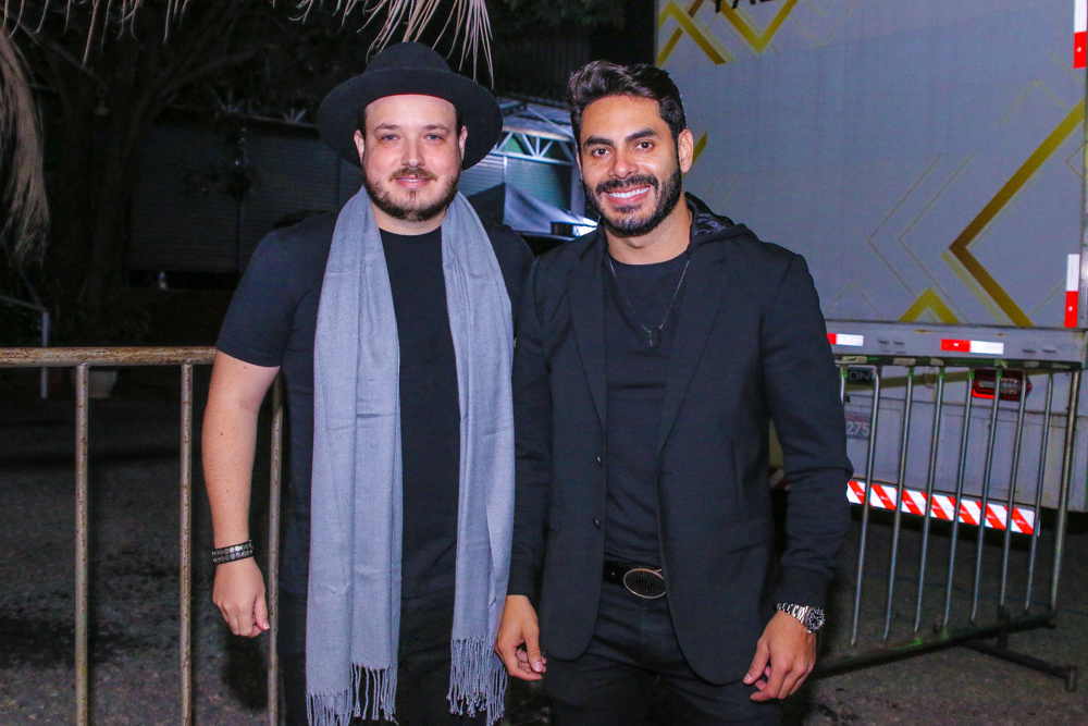 Rodolffo participa de gravação do DVD da dupla Diego e Arnaldo; fotos