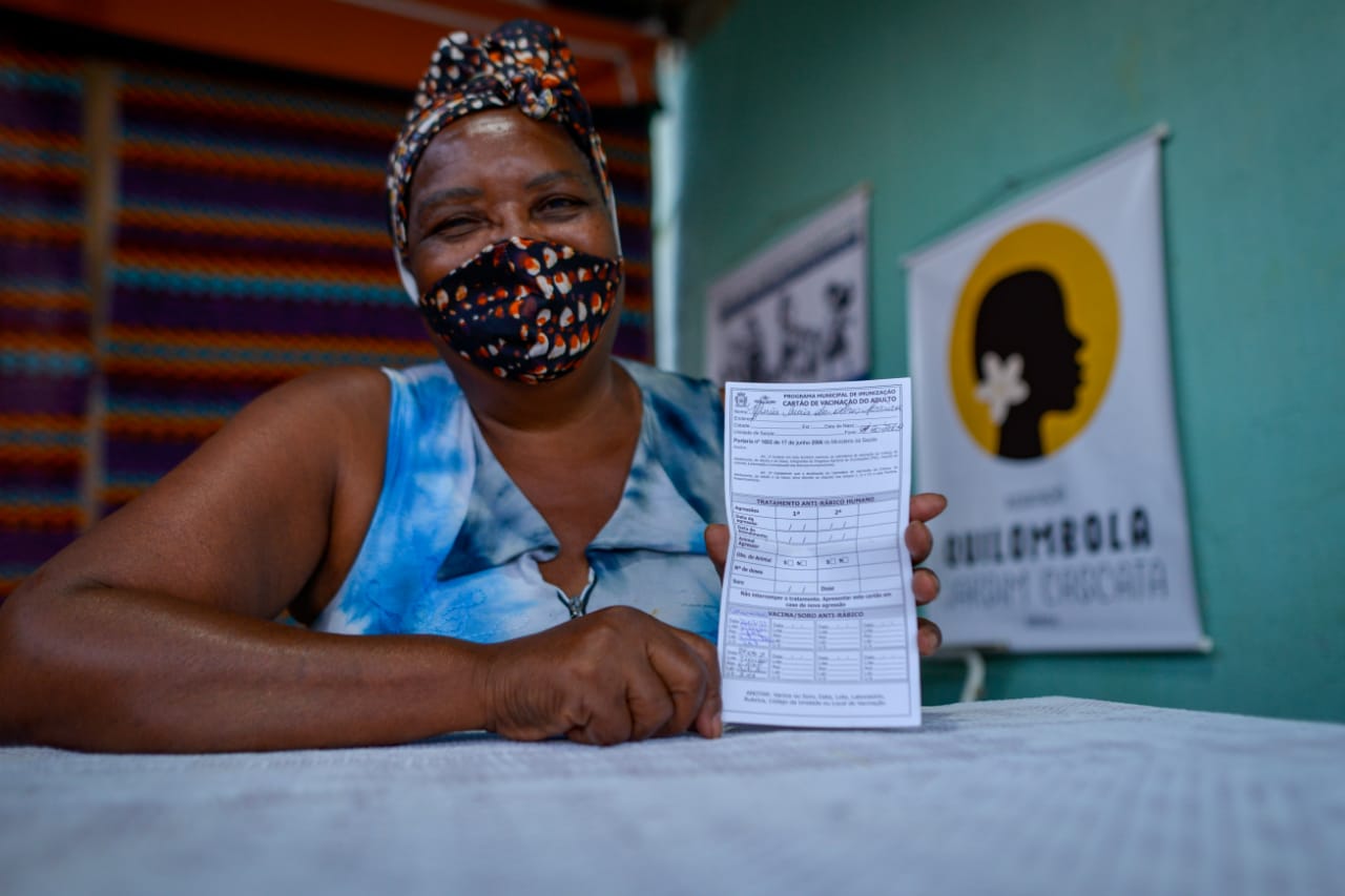 Apenas 80 quilombolas foram imunizados contra Covid-19, em Aparecida (Foto: Jucimar de Sousa/MaisGoiás)