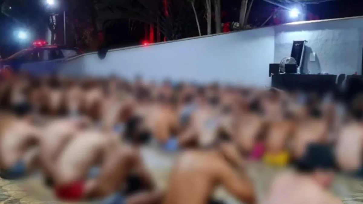 Polícia encerra festa clandestina com cerca de 300 pessoas, em Inhumas