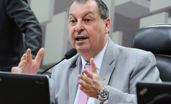 Senador Omar Aziz, presidente da CPI da Covid (Foto: Agência Senado)