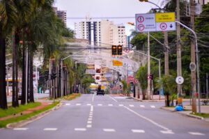 O clima mais frio, característico do mês de maio em Goiânia, depende da entrada de uma massa de ar continental na capital.(Foto: Jucimar de Sousa / Mais Goiás)