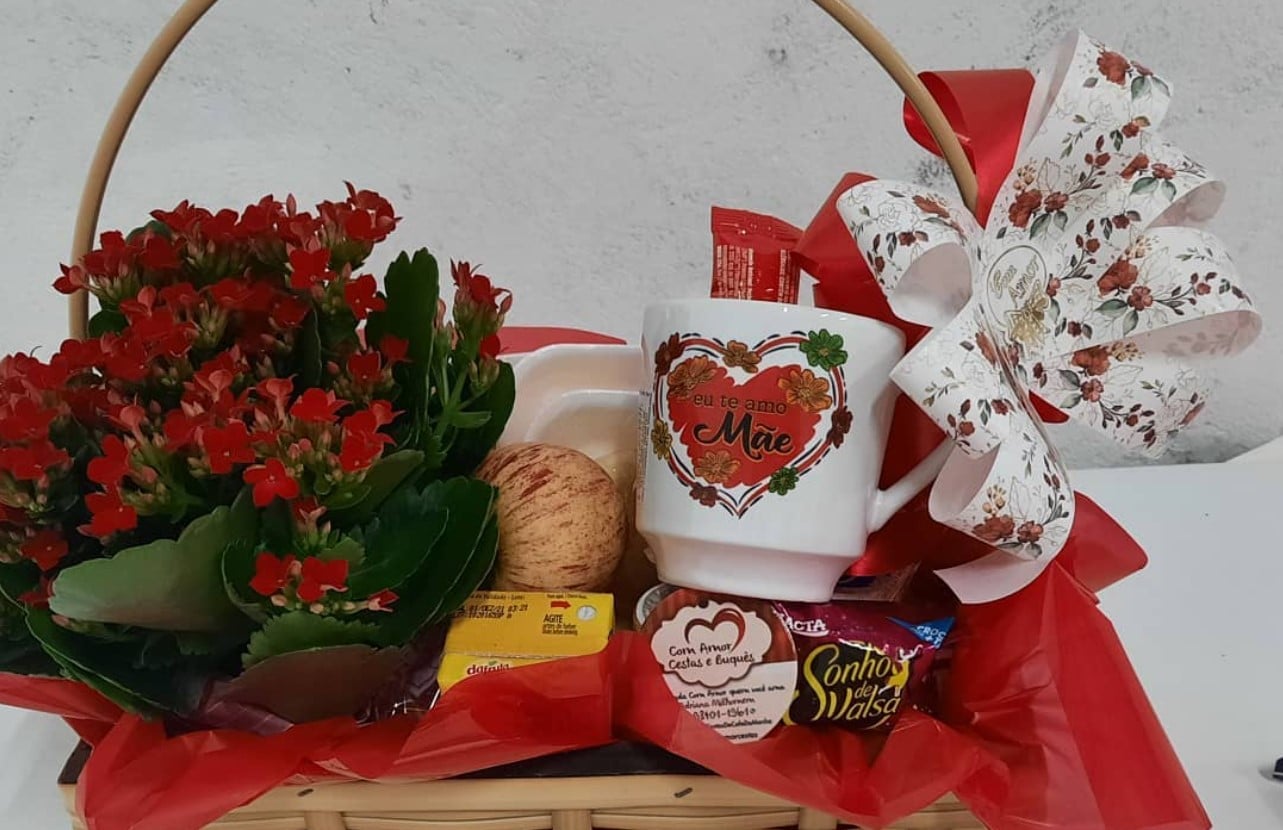 Cesta de Café da Manhã