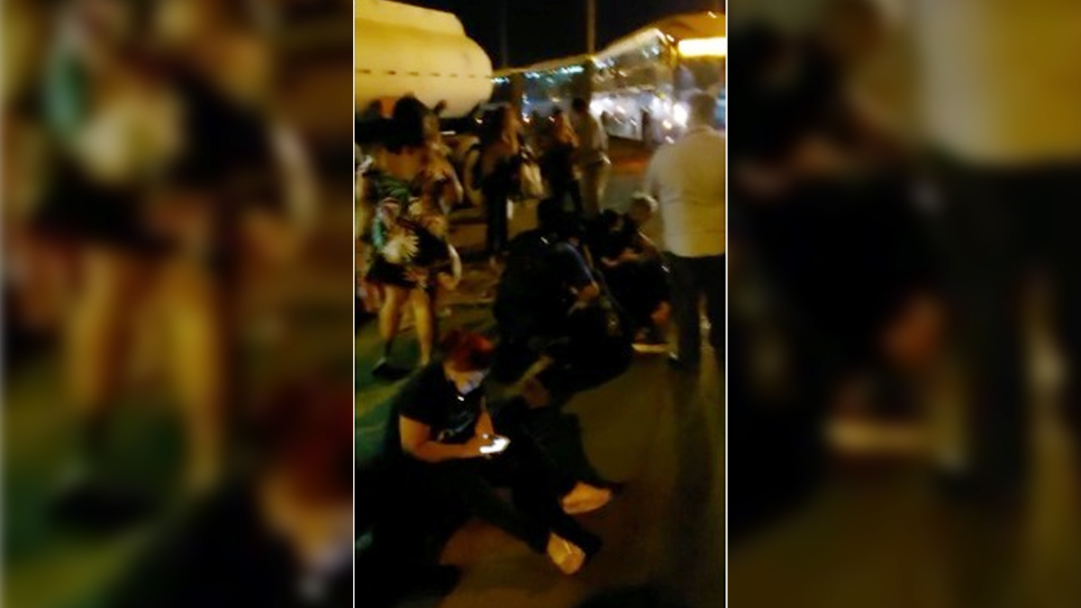 Passageiros acusam motorista de colisão proposital (Foto: leitor/Mais Goiás)